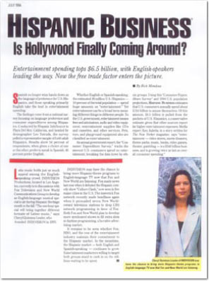 Hispanic Business magazine feature