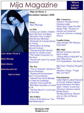Mejia magazine feature