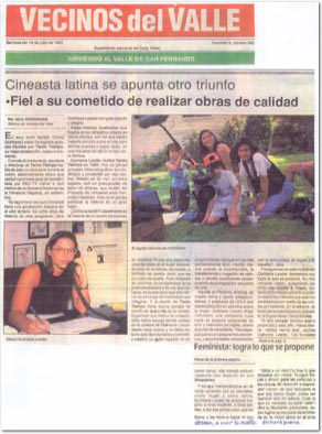Vecinos magazine feature