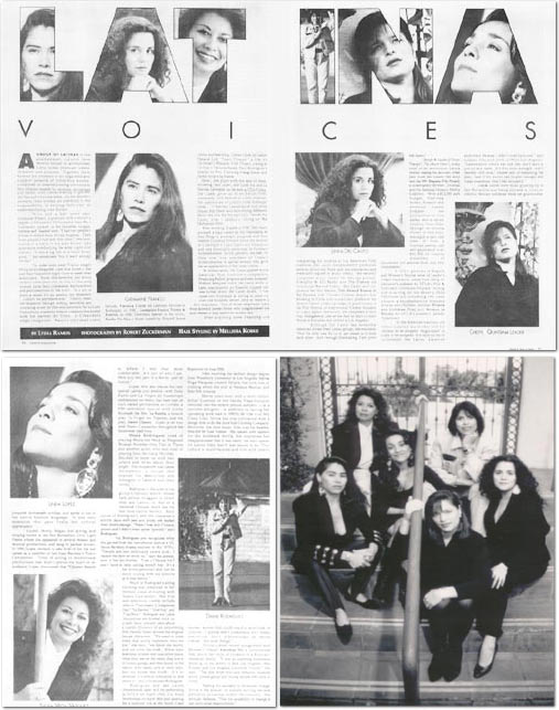 Voices magazine feature