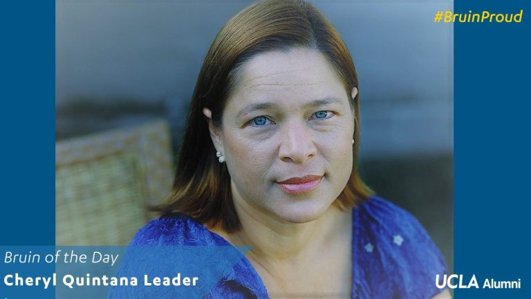 UCLA Alumni Bruin of the Day - Cheryl Quintana Leader